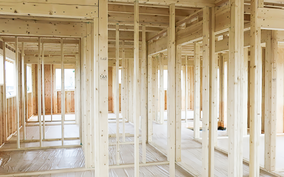 強くて丈夫。家族を守る2×4木造枠組壁工法