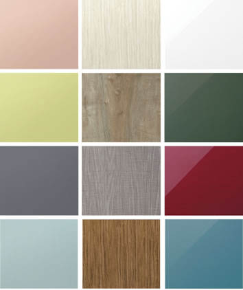 各メーカーの様々な柄・色が選べます