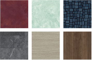 各メーカーの様々な柄・色が選べます