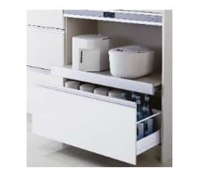 家電収納ユニット