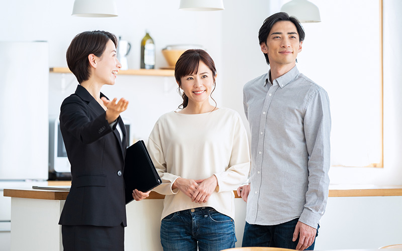 待ち時間をカット！ご来場頂き、すぐにご案内が可能です。