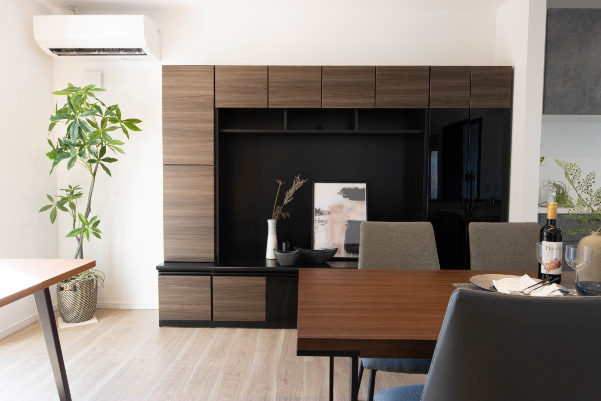 機能的で豊富な収納スペース