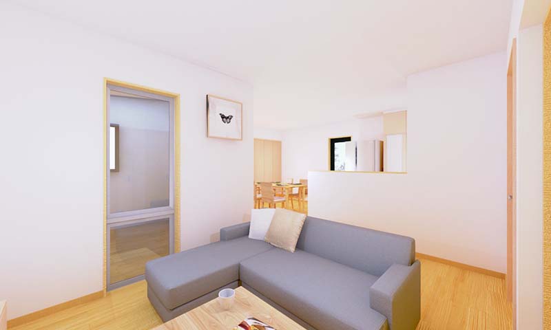 穂積町　モデルハウス内観