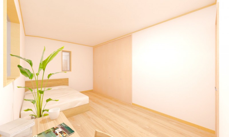 防府市 新築住宅 寝室