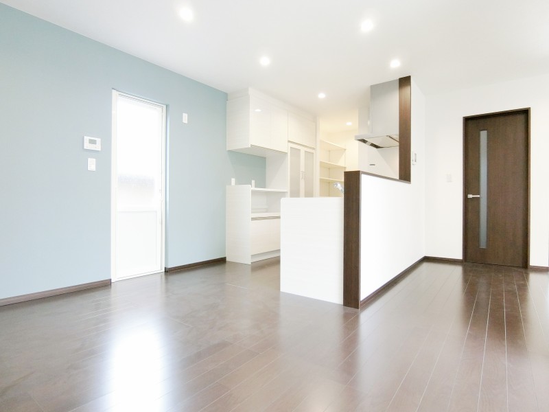 モデルハウス リビング キッチン