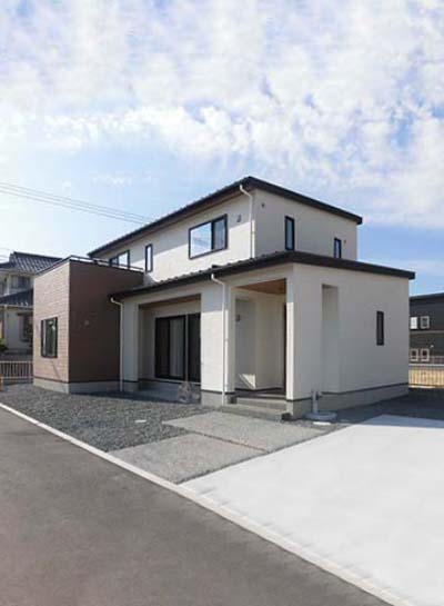 広々としたリビングと収納豊富な暮らしやすさにこだわったお家