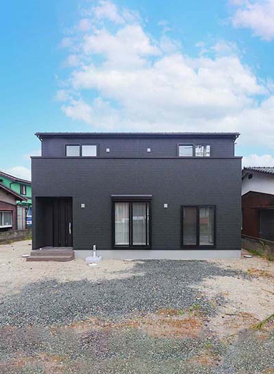 統一感のあるスタイリッシュな家