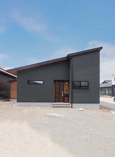 落ち着いた時間を過ごせる平屋住宅