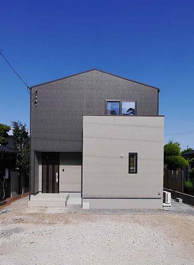 モノトーンでカッコイイ家