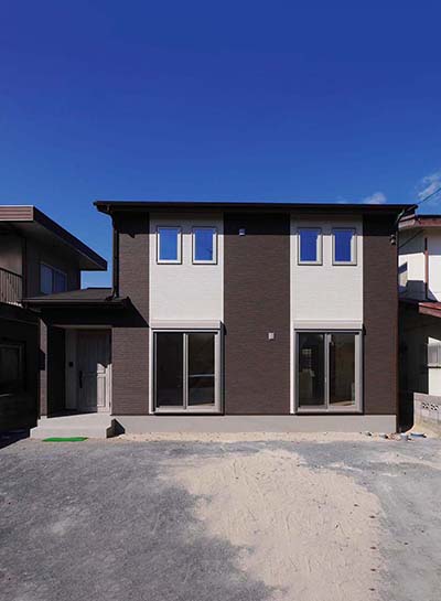 自然光の降りそそぐ家