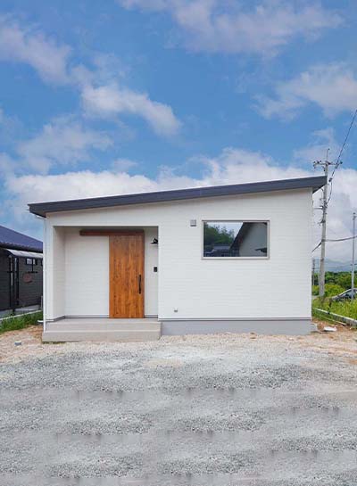 スキップフロアを設置、こだわりハウス