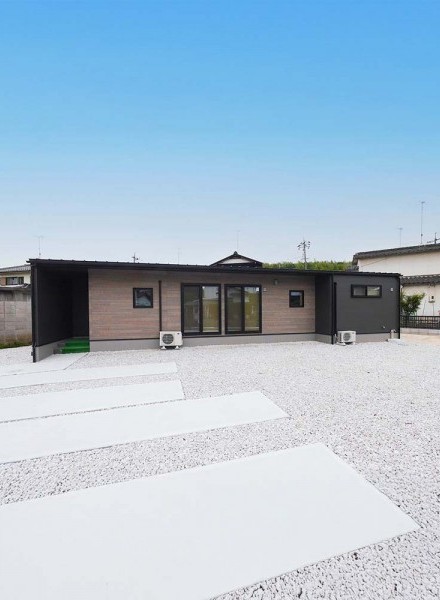 和と洋が調和する、家族想いのワンフロアプラン