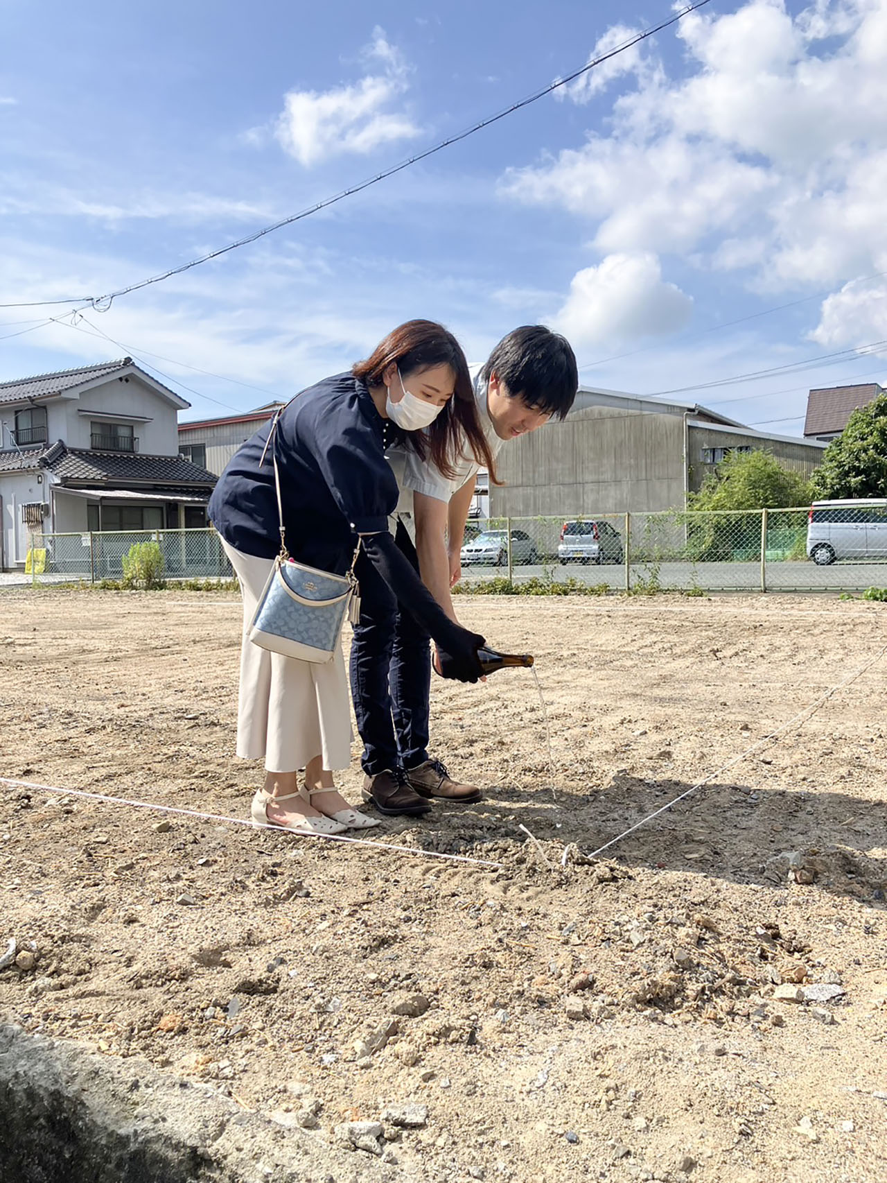 【地鎮祭】山口県山口市で地鎮祭をおこないました