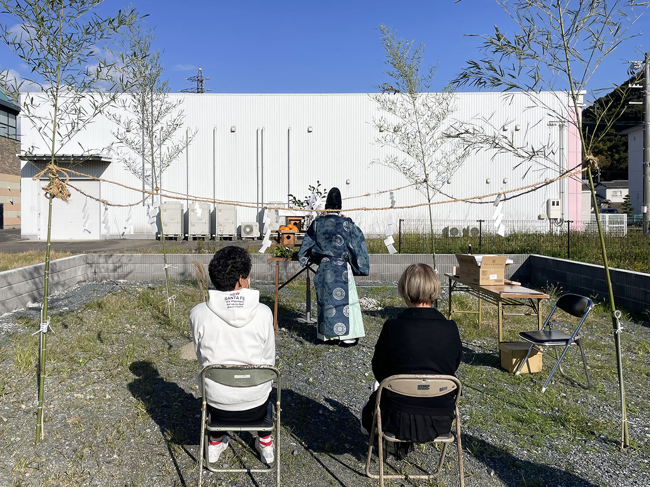 【地鎮祭】山口県萩市で地鎮祭をおこないました