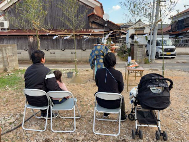 【地鎮祭】山口県萩市で地鎮祭をおこないました