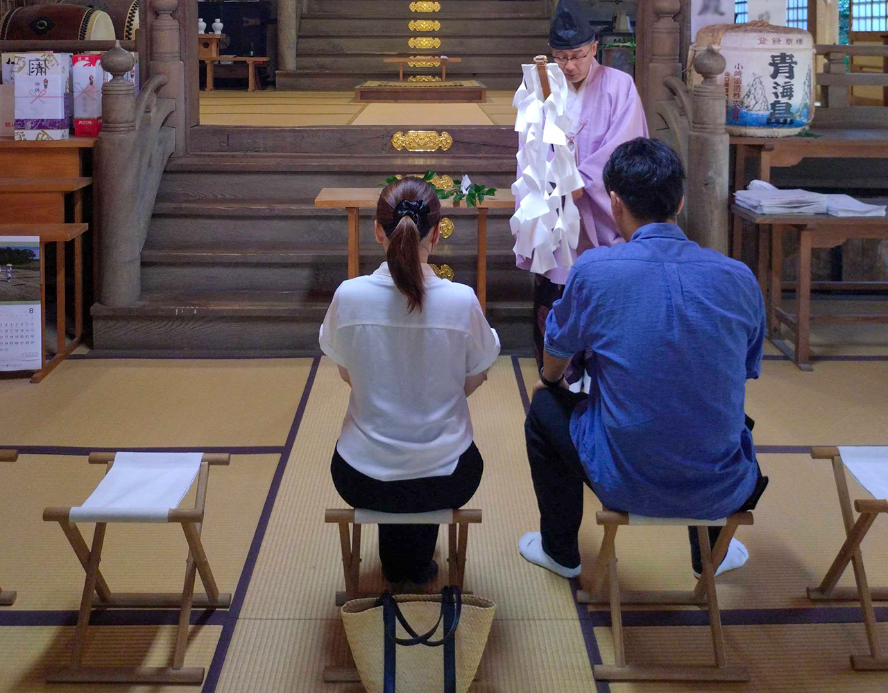 【地鎮祭】山口県長門市で地鎮祭をおこないました。